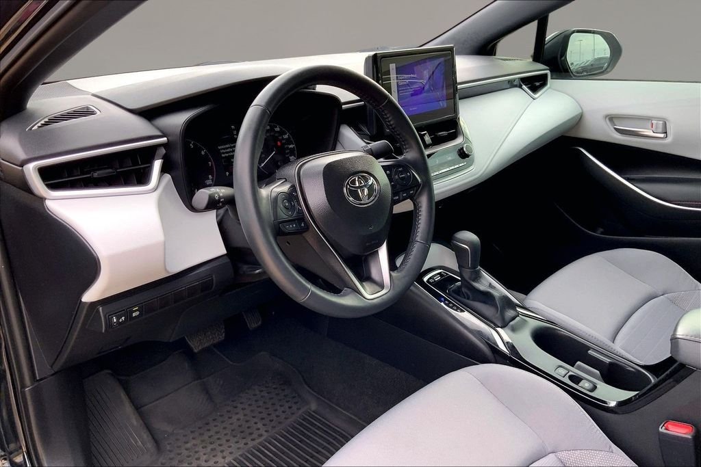 Used 2025 Midnight Black Metallic Toyota SE image 13
