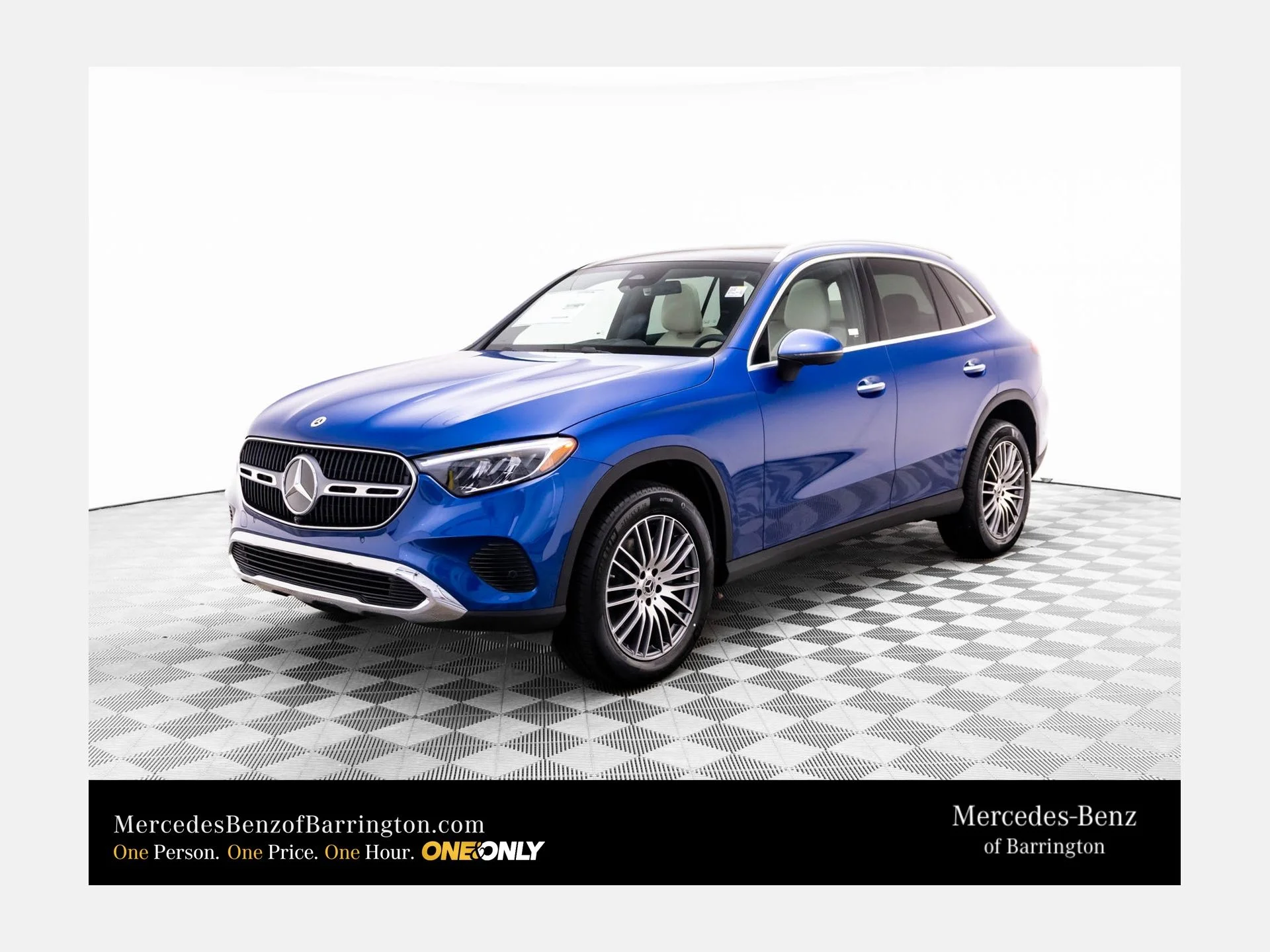 New 2026 Blue Mercedes-Benz GLC 300 image 1