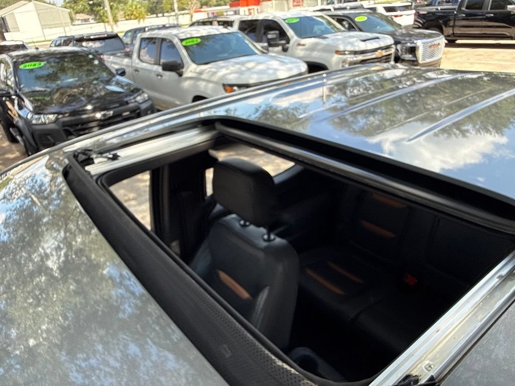 Used 2021 SATIN STEEL METALLIC GMC AT4 image 96