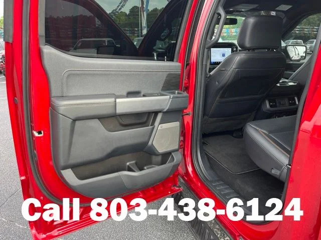 Used 2025 Rapid Red Metallic Tinted Clearcoat Ford Lariat image 9
