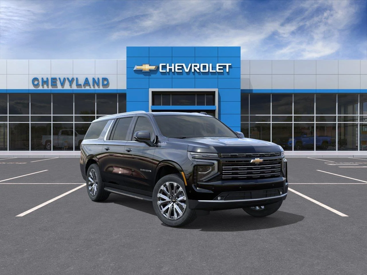 New 2026 Black Chevrolet High Country image 1