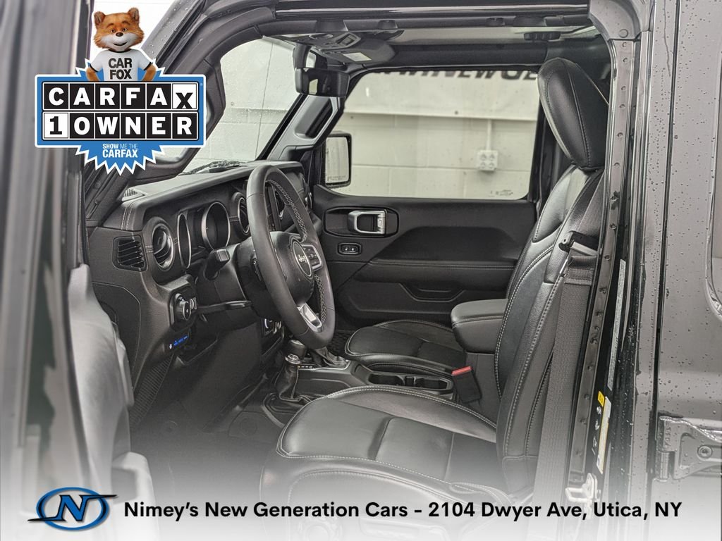 Used 2023 Black Jeep Sahara 4xe image 4