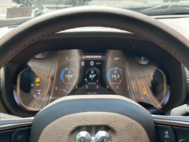 New 2026 Diamond Black Crystal Pearl-Coat Exterior Paint RAM Limited Longhorn image 20