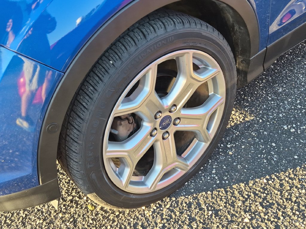 Used 2017 Blue Ford Titanium image 6