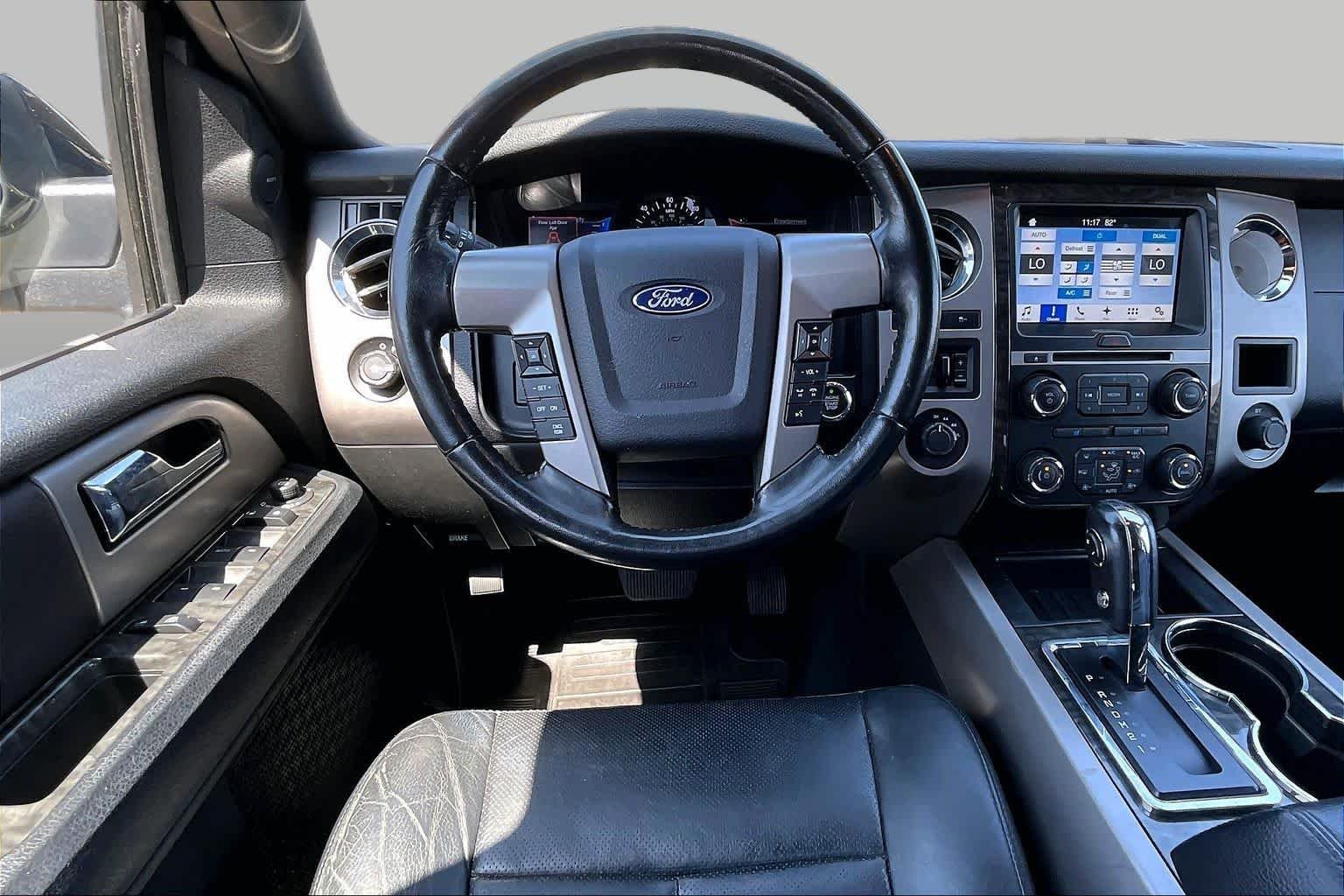 Used 2017 Shadow Black Ford Limited image 6