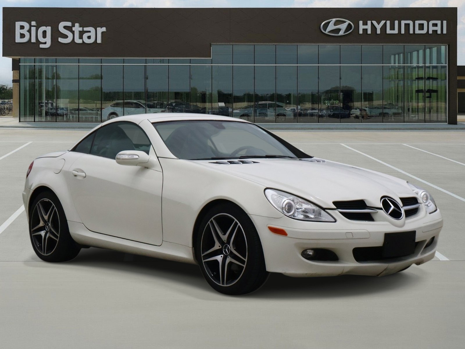 Used 2008 Arctic White Mercedes-Benz SLK 280 image 6