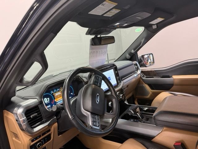 Certified Used 2023 Antimatter Blue Metallic Ford Lariat image 17