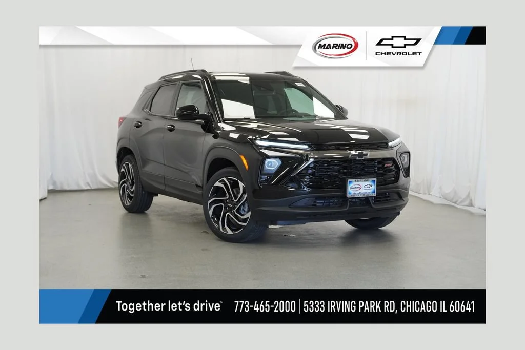 New 2026 Mosaic Black Metallic Chevrolet RS image 1