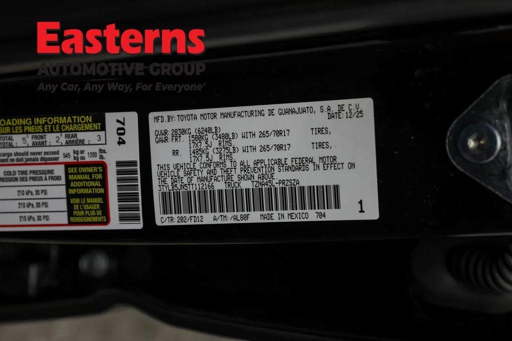 Used 2026 Black Toyota TRD Off-Road image 34