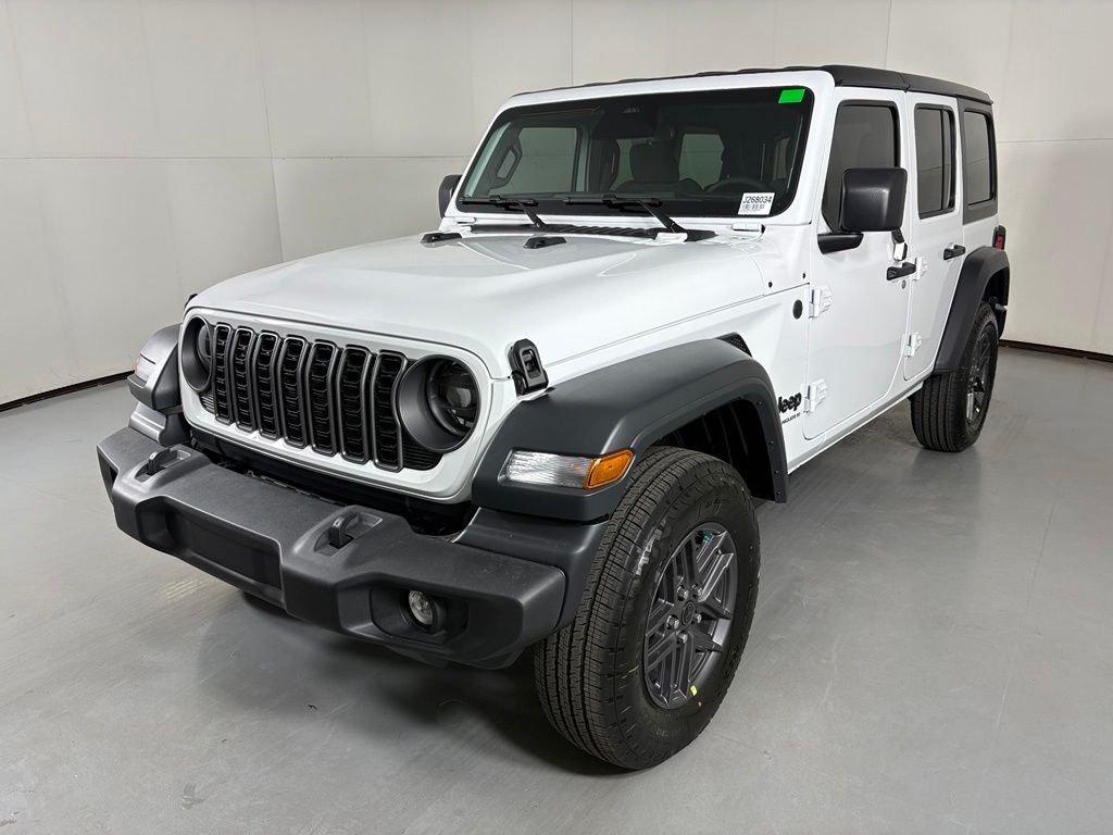 New 2026 Bright White Clearcoat Jeep Sport S image 4
