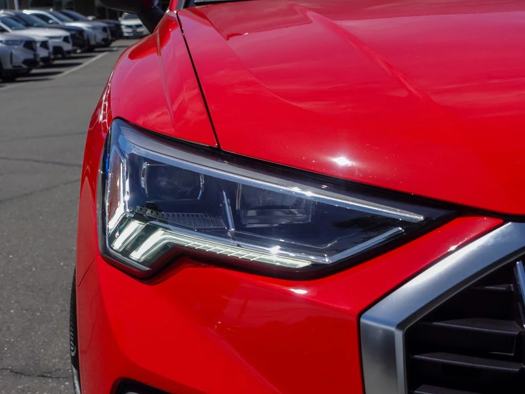 Certified Used 2025 Red Metallic Audi Premium Plus image 4