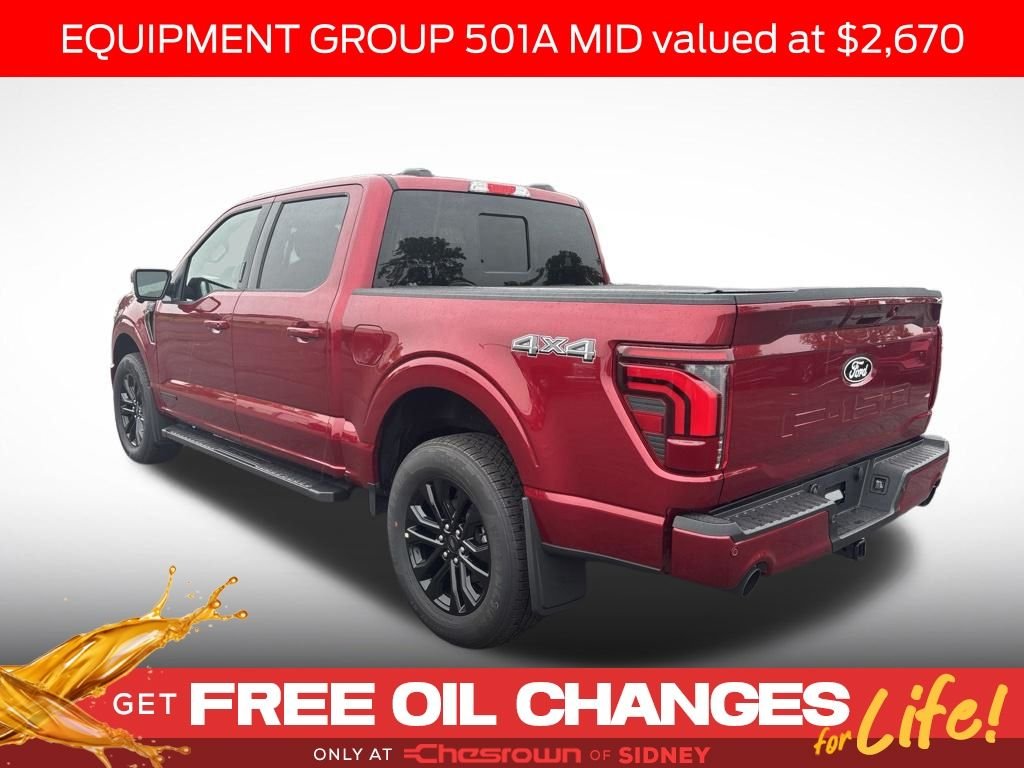 New 2026 Ruby Red Metallic Tinted Clearcoat Ford Lariat® image 3