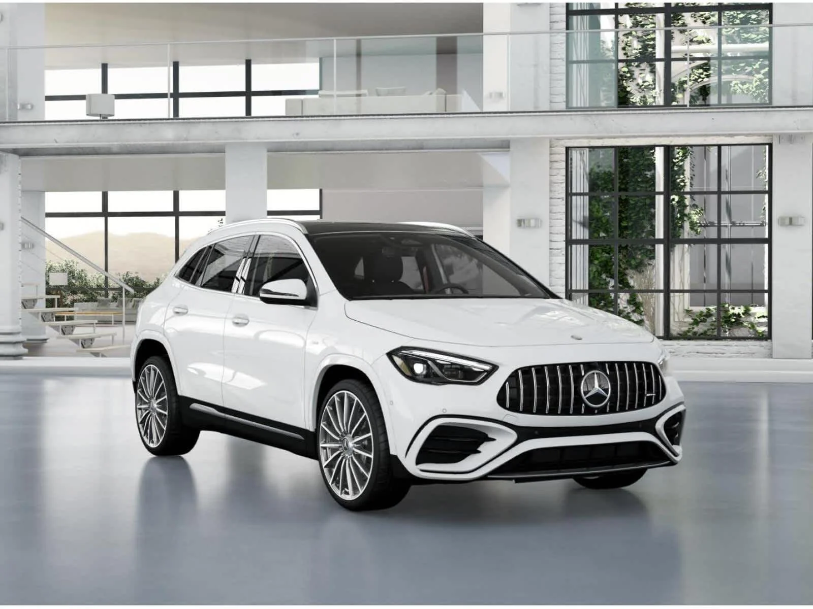 New 2025 Polar White Mercedes-Benz AMG® GLA 35 image 9