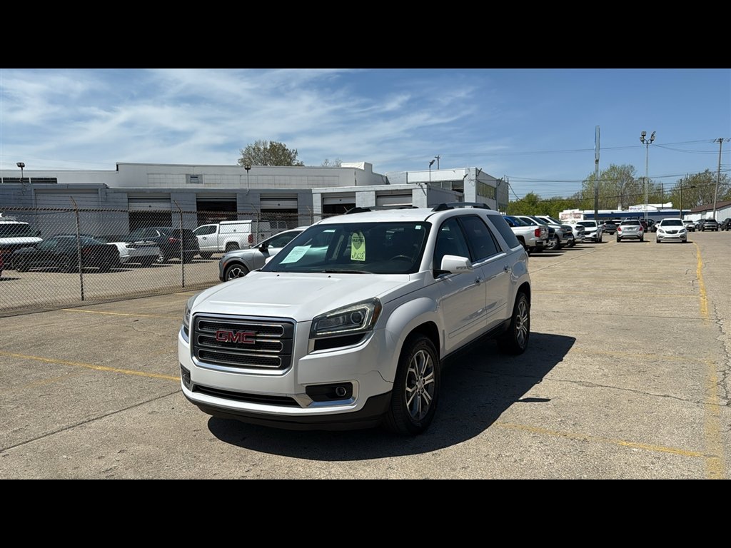 Used 2016 GMC Acadia SLT-1 with VIN 1GKKVRKD9GJ121441 for sale in Flint, MI