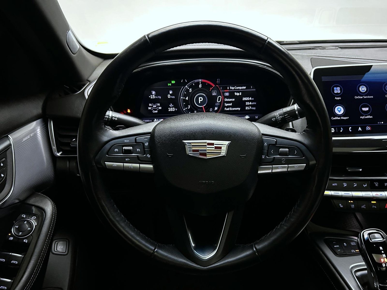 Used 2023 Black Cadillac Premium Luxury image 12