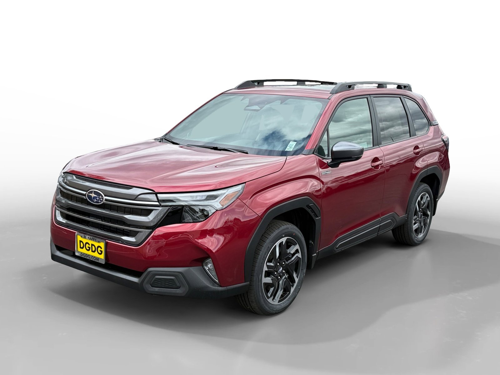 New 2026 Crimson Red Pearl Subaru Limited Hybrid image 1