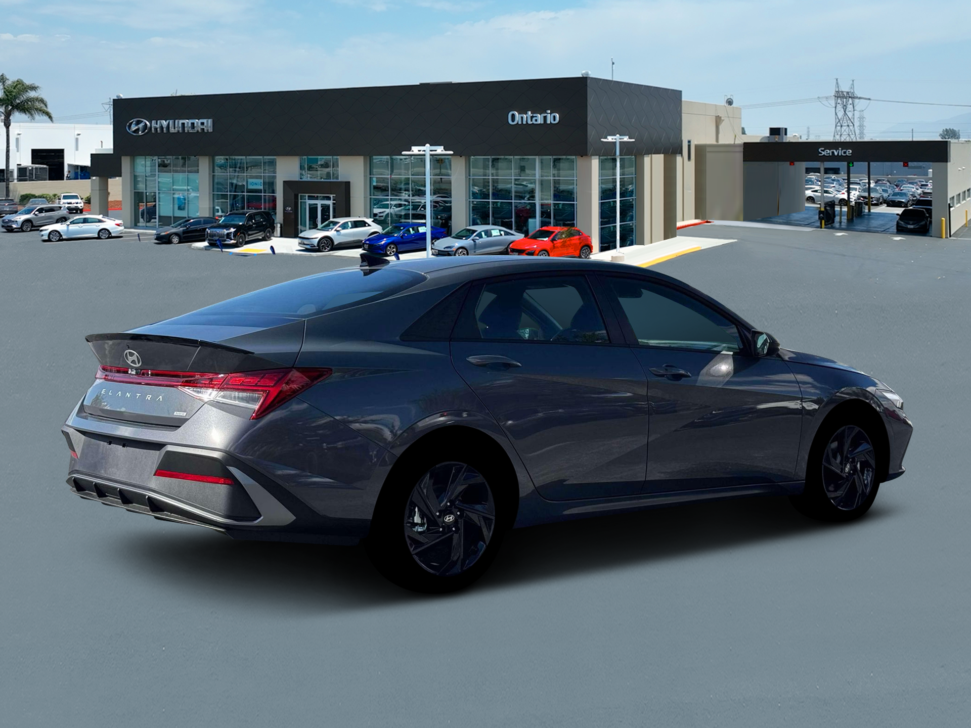 New 2026 Gray Hyundai SEL Sport image 7