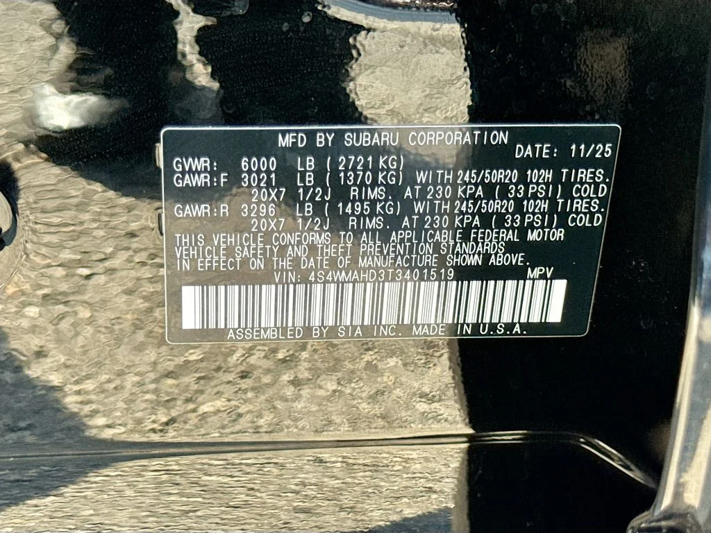 Used 2026 Black Subaru Limited Bronze Edition image 42