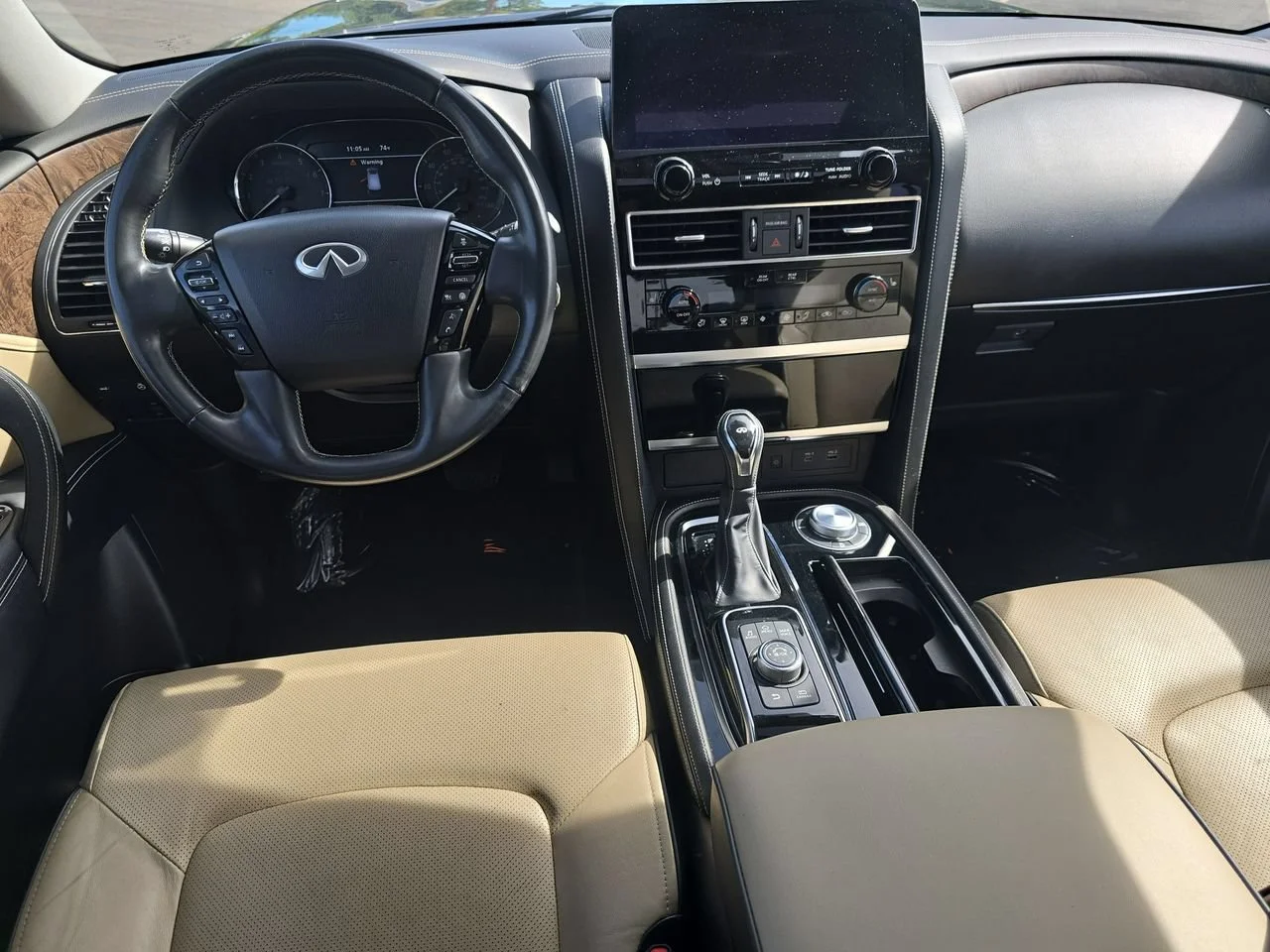 Used 2022 Black INFINITI PREMIUM SELECT AWD image 11