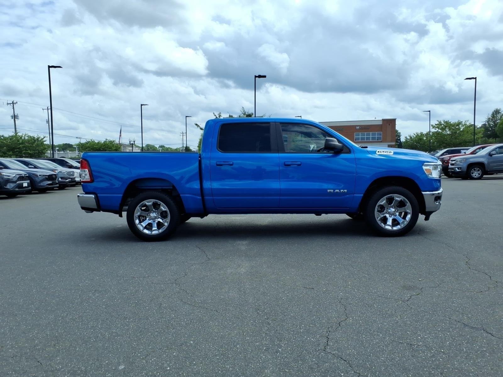 Used 2022 Hydro Blue Pearlcoat Ram Big Horn image 9