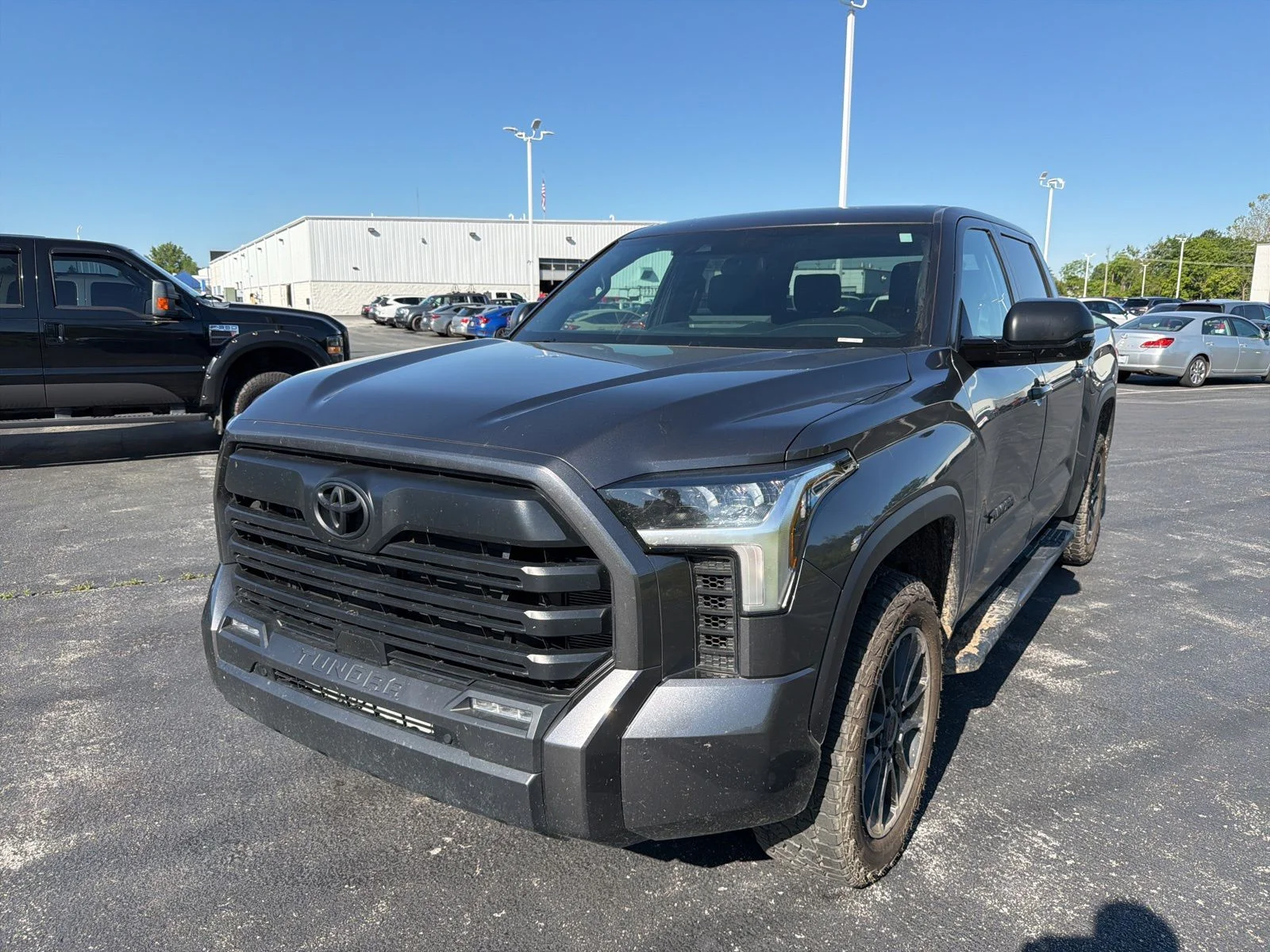 Used 2025 Magnetic Gray Metallic Toyota SR5 image 2