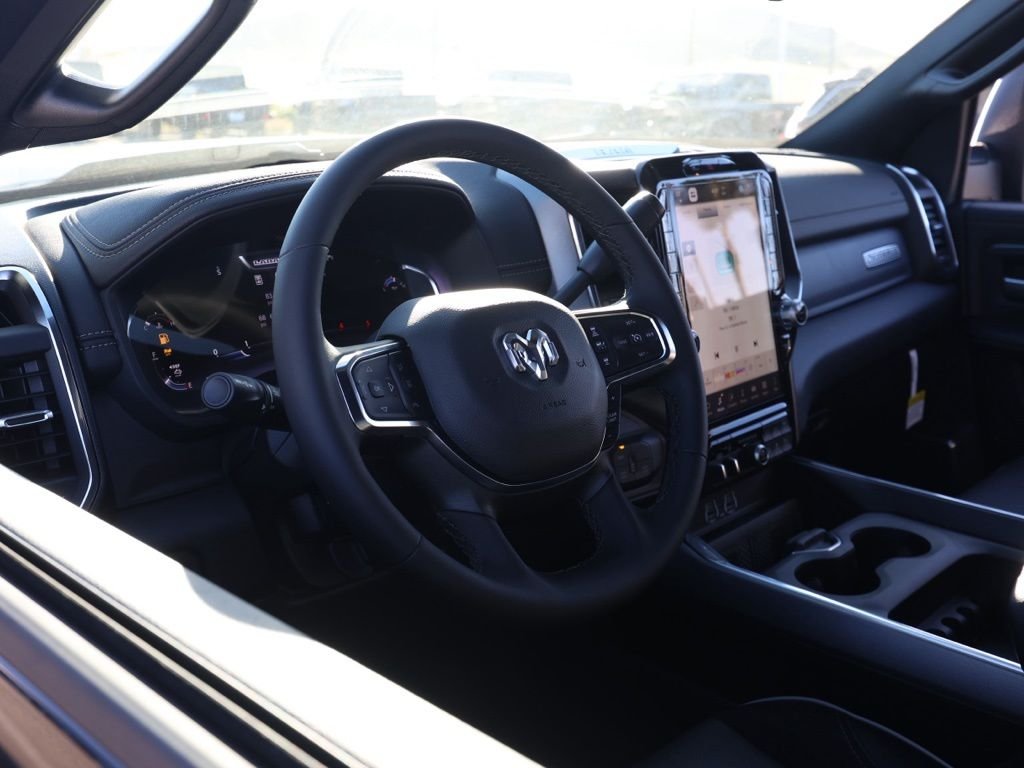 New 2026 Diamond Black Crystal Pearl-Coat Exterior Paint RAM Laramie image 13