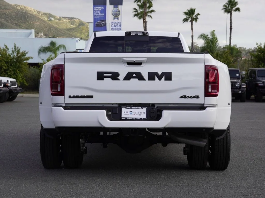 New 2026 Bright White Clear-Coat Exterior Paint RAM Laramie image 5