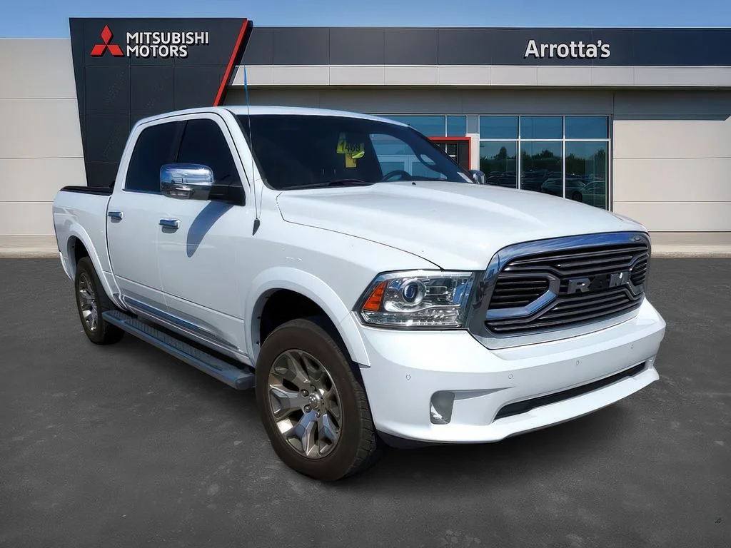 Used 2017 Bright White Ram Limited image 4