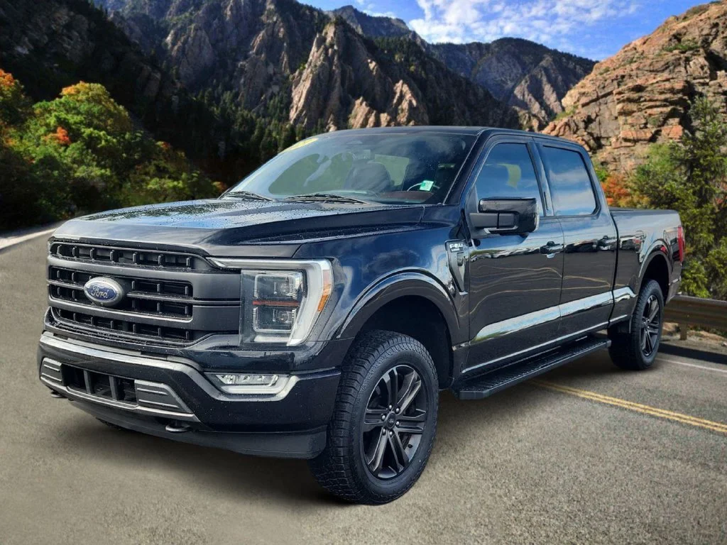 Used 2021 Black Ford Lariat image 5