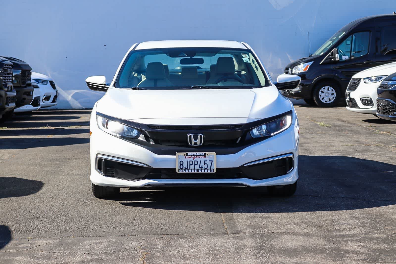 Used 2019 Honda Civic LX with VIN 2HGFC2F61KH506607 for sale in Costa Mesa, CA