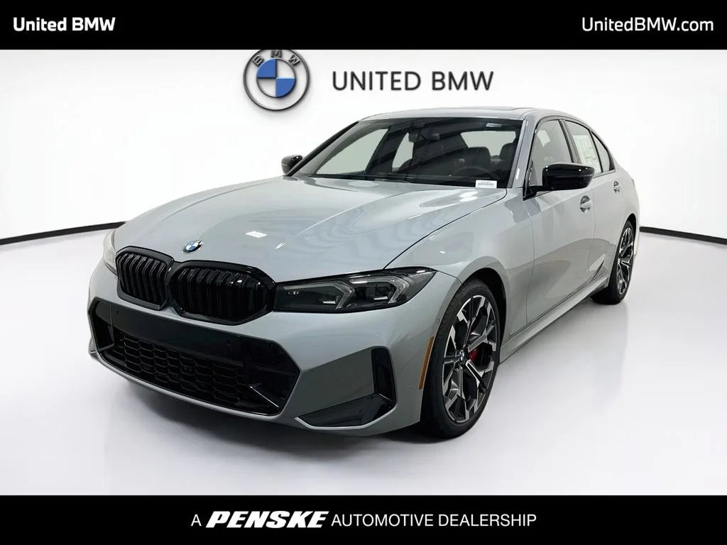 New 2026 Brooklyn Grey Metallic BMW 330i image 1