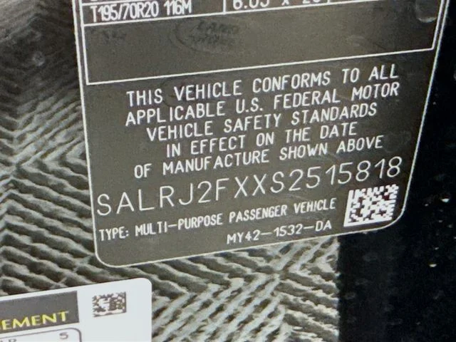 Certified Used 2025 Black Land Rover S image 34
