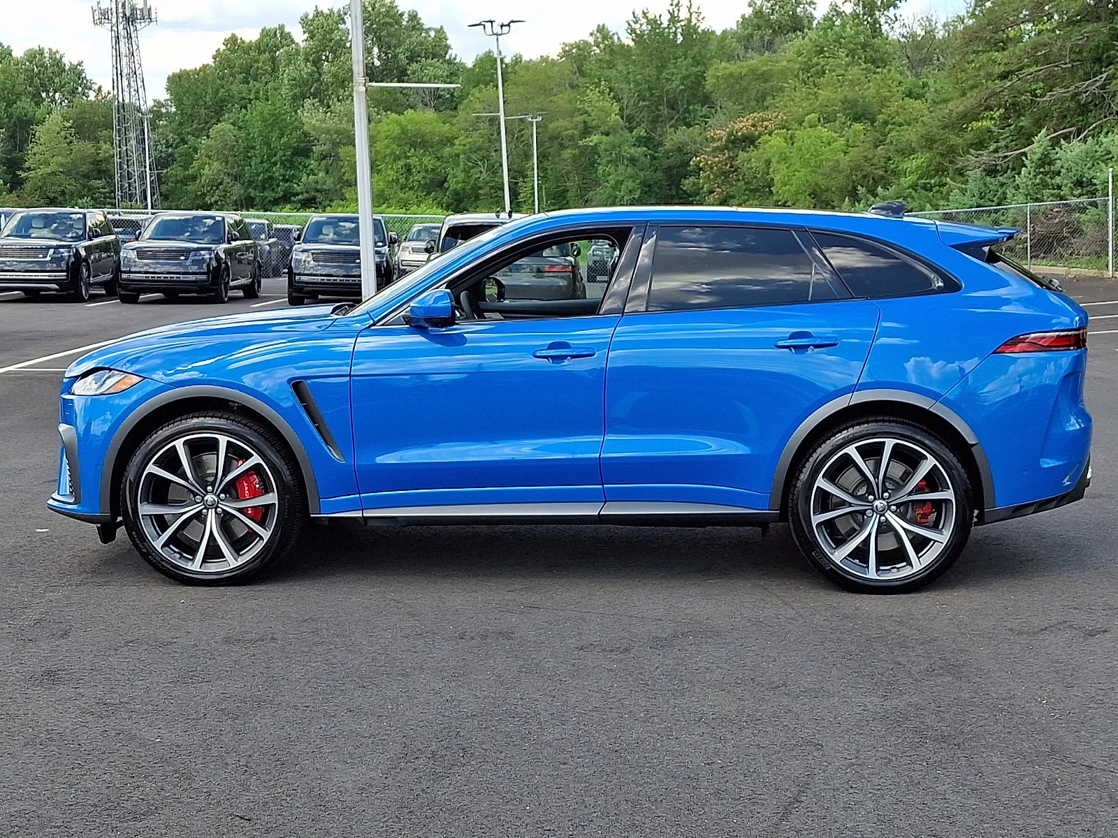 Used 2026 Chalk Blue Gloss   1Mr Jaguar SVR Final Edition image 8