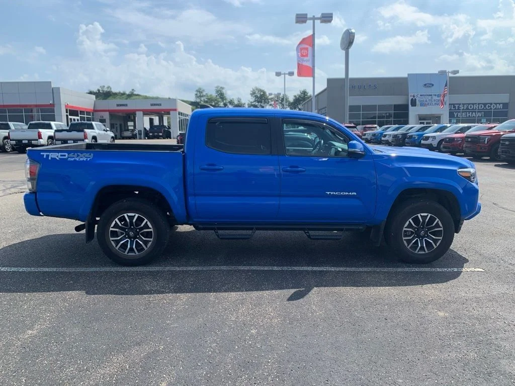 Used 2021 Blue Toyota TRD Sport image 2