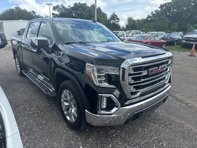 Used 2021 ONYX BLACK GMC SLT image 6