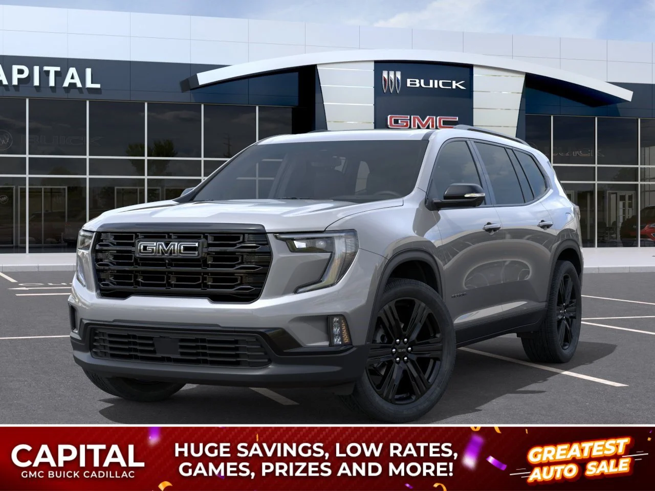 New 2027 Sterling Metallic GMC Elevation AWD image 1