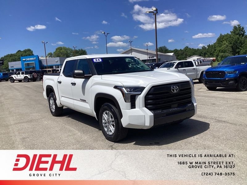 Used 2024 White Toyota SR5 image 1