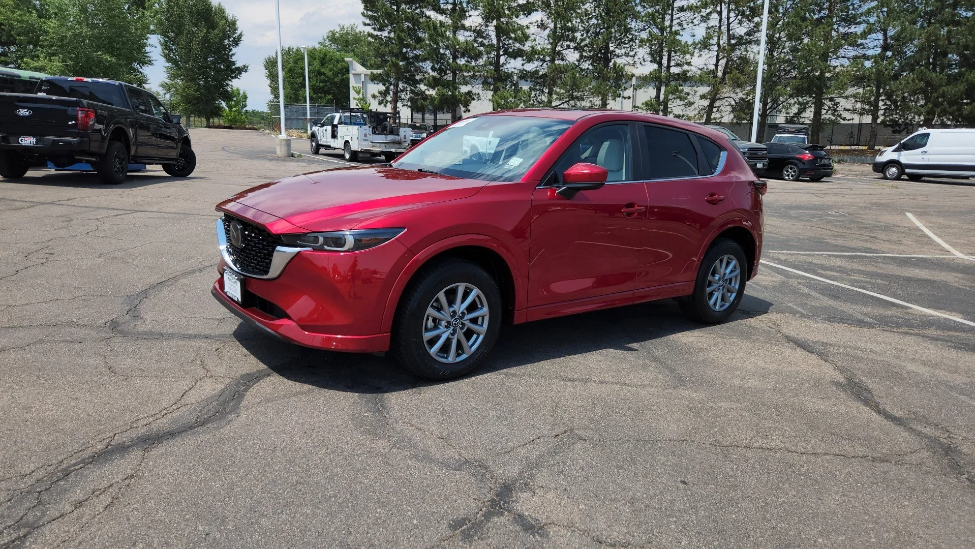 Used 2025 Soul Red Crystal Metallic Mazda 2.5 S Preferred Package image 3
