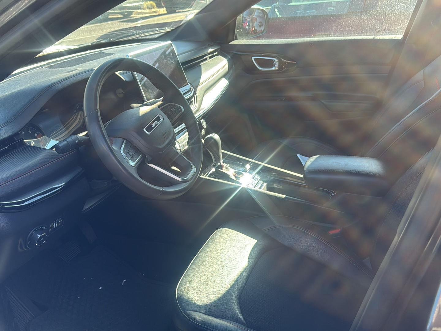 Used 2024 Black Clearcoat Jeep Trailhawk image 8