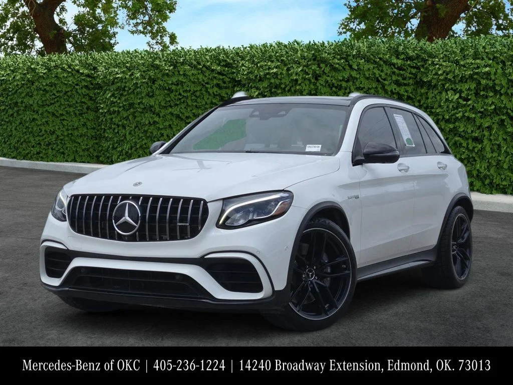 Used 2019 Polar White Mercedes-Benz GLC 63 AMG® image 1
