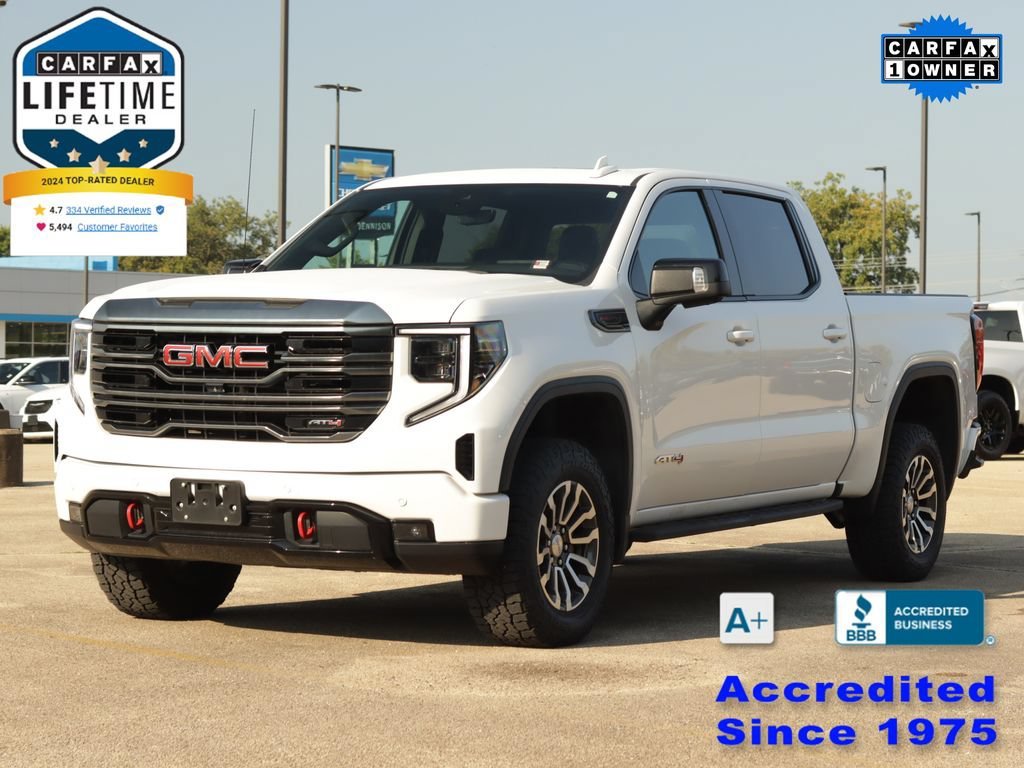 Used 2023 SUMMIT WHITE GMC AT4 image 3