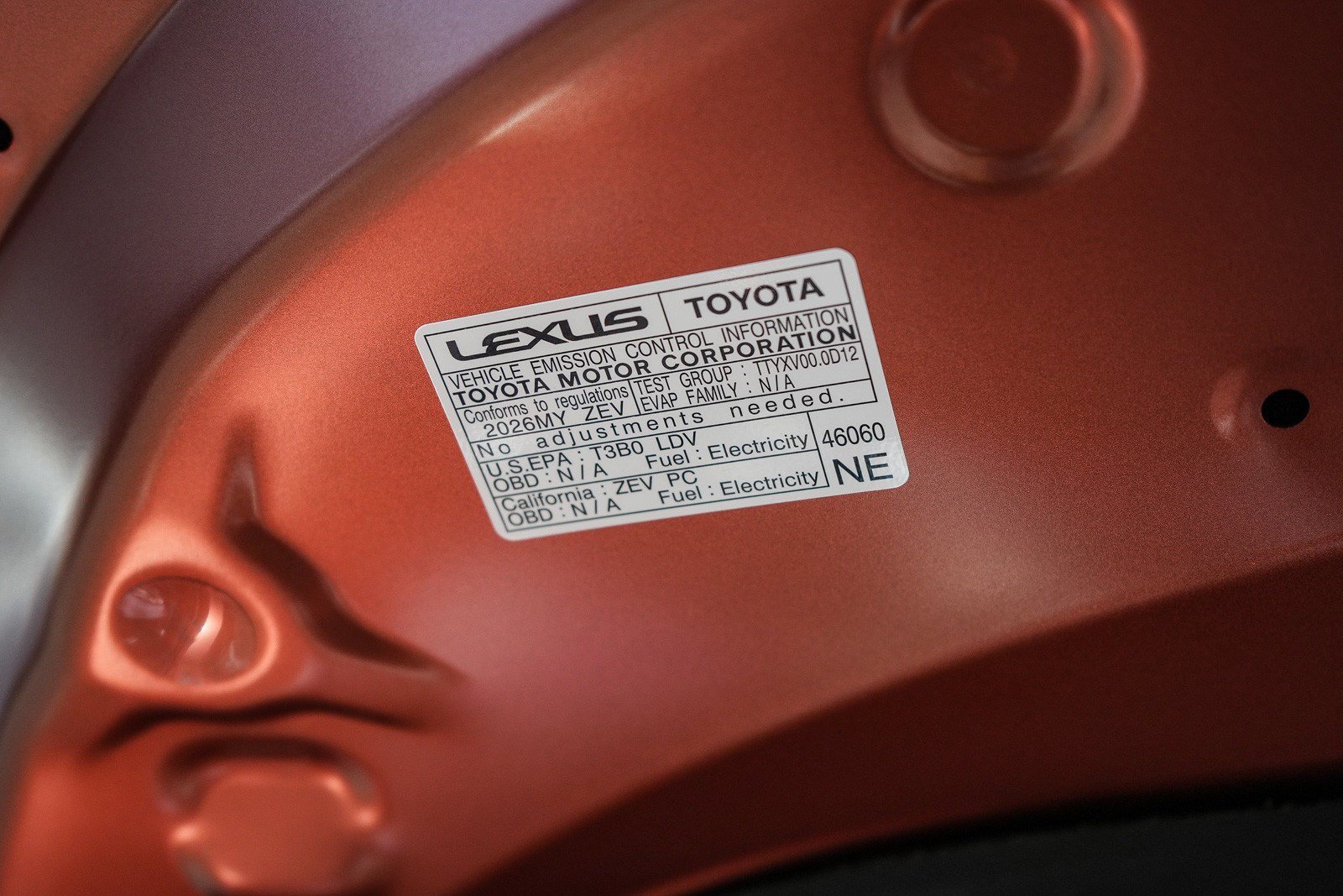 New 2026 Copper Crest Lexus  350e image 25