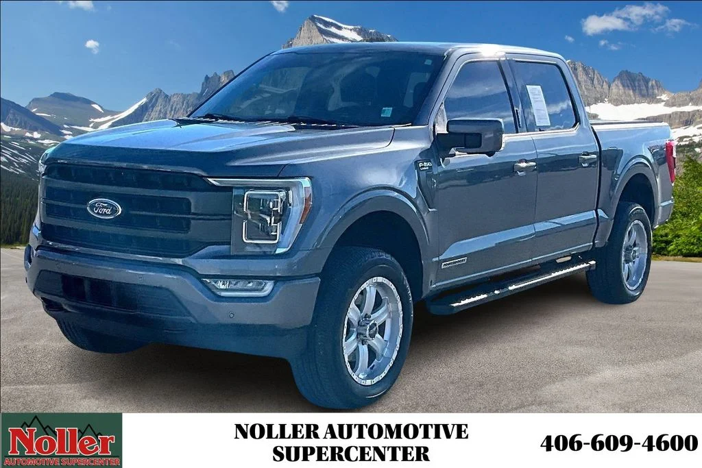 Used 2022 Gray Ford Lariat image 1