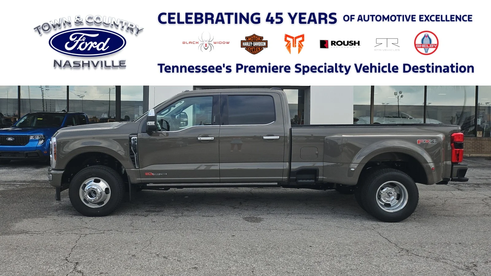 New 2026 Marsh Gray Ford Platinum DRW 4WD image 1