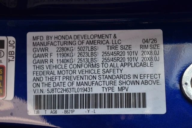 New 2026 Apex Blue Pearl Acura A-Spec Package image 25