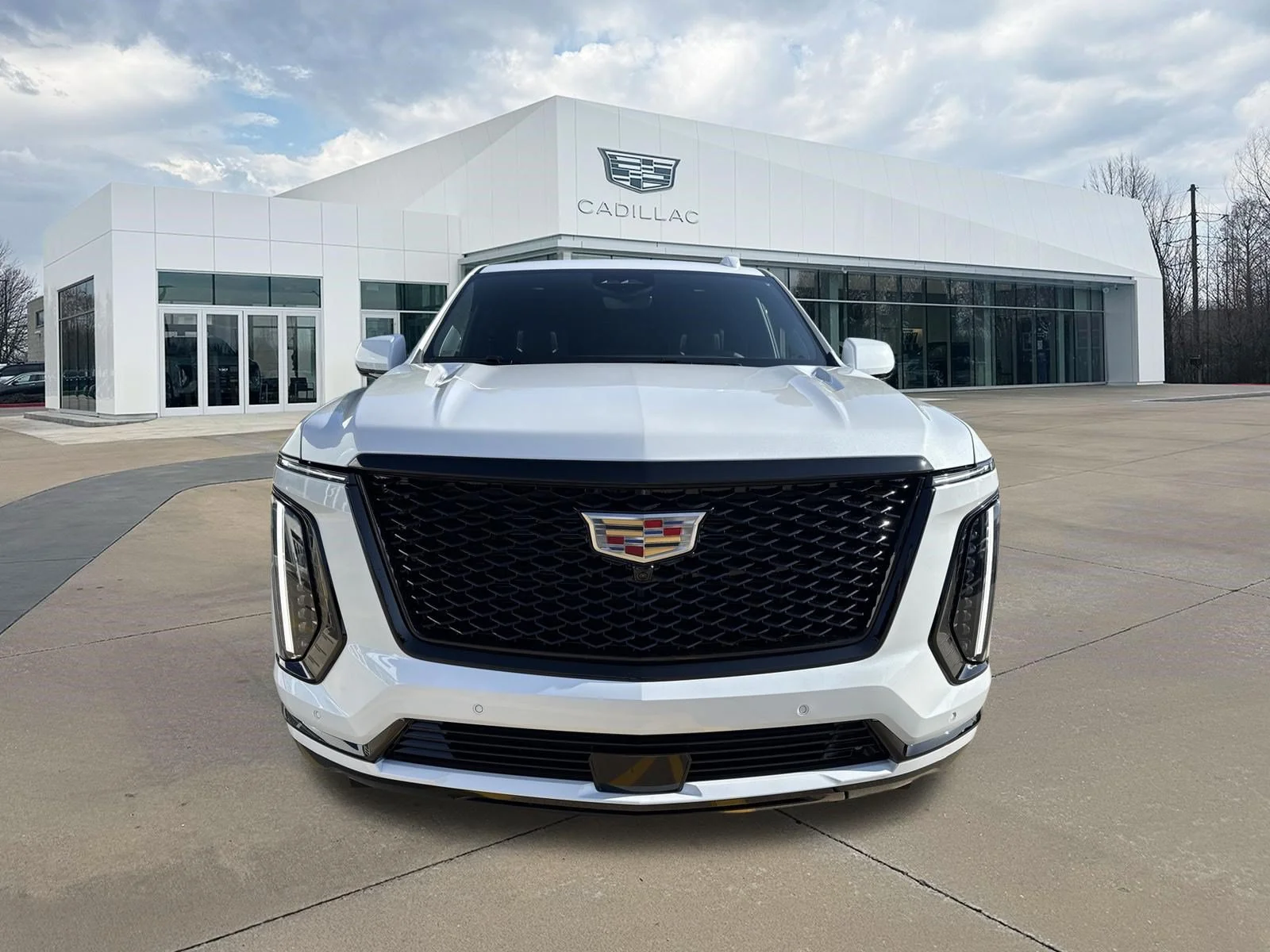 New 2026 Vibrant White Tricoat Cadillac 4WD Platinum Sport image 8