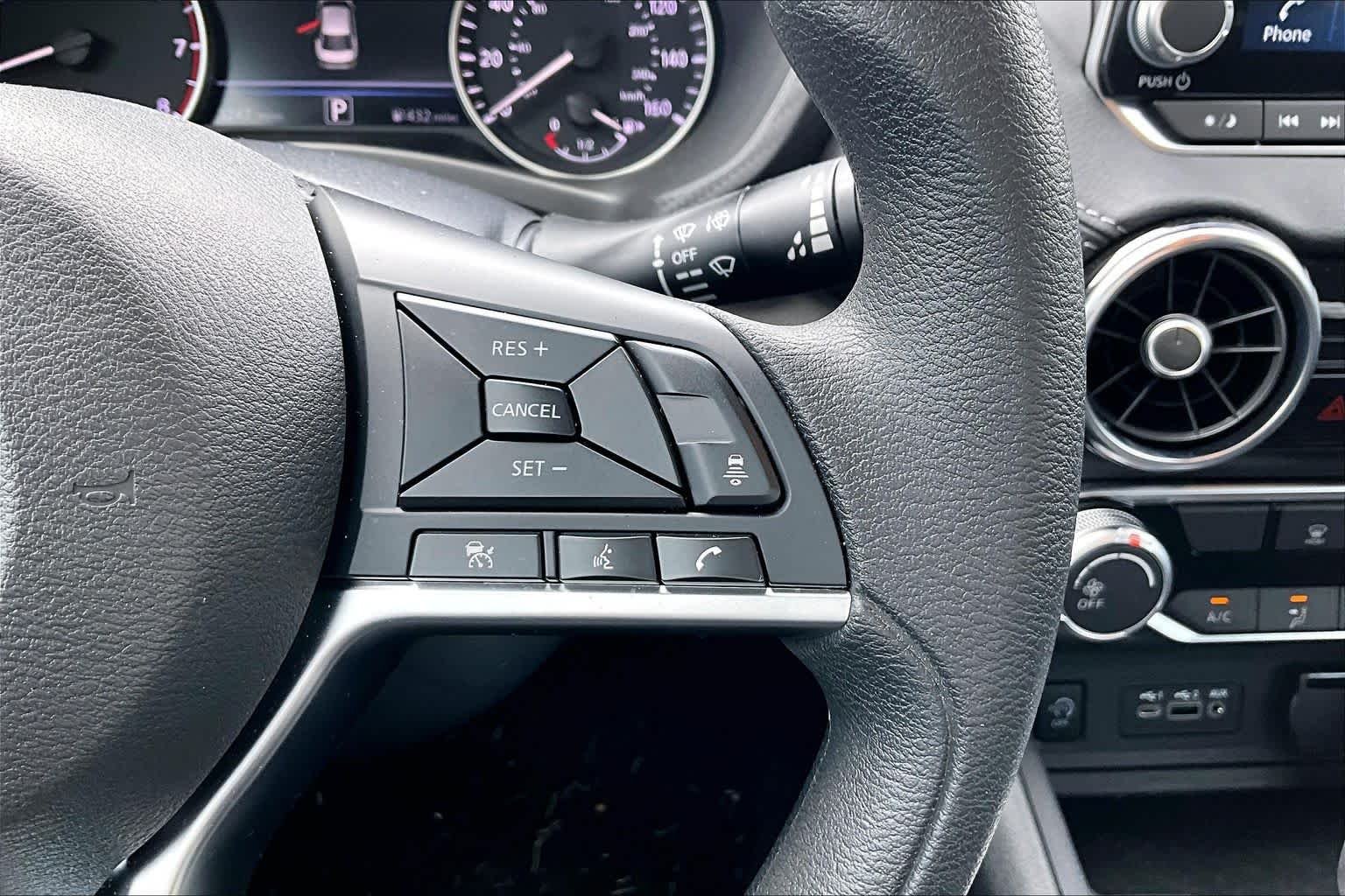 Used 2025 Atlantic Gray Metallic Nissan SV image 23