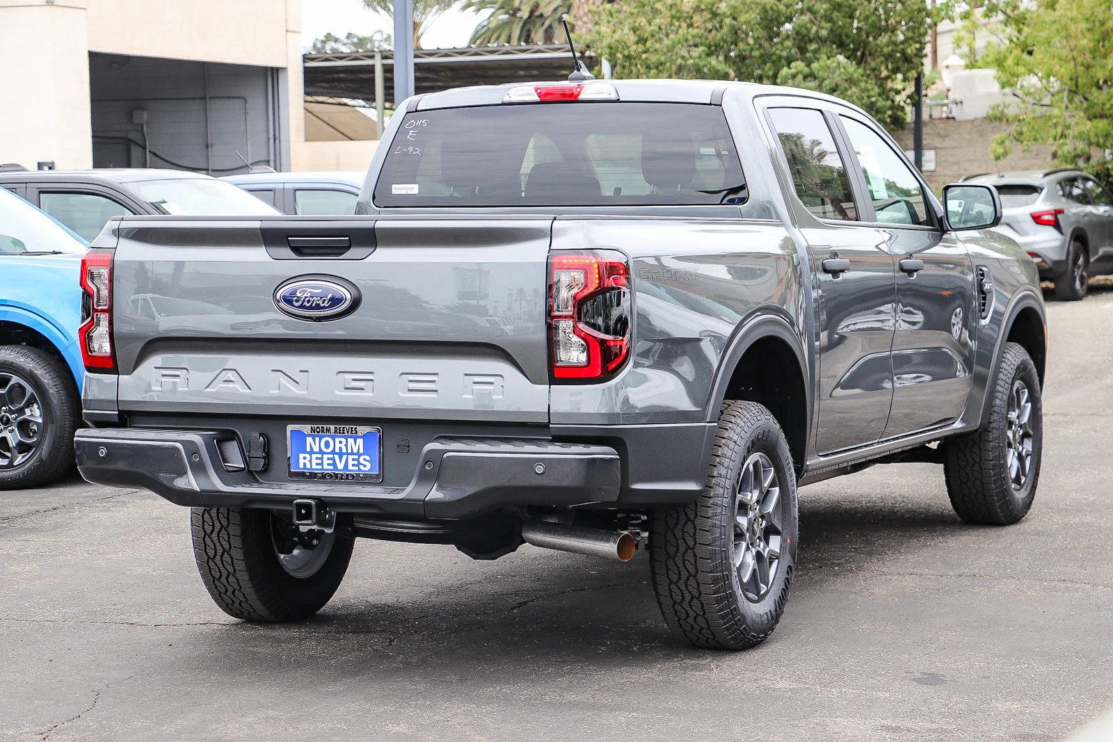 New 2026 Carbonized Gray Metallic Ford XLT image 6