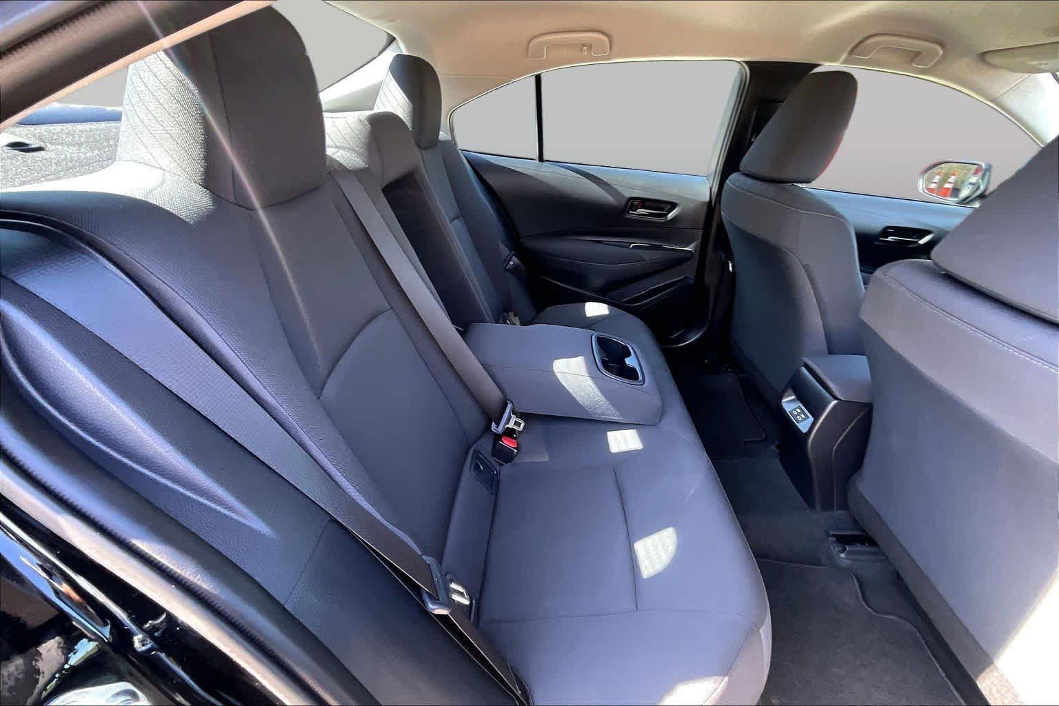Used 2025 Midnight Black Metallic Toyota LE image 16