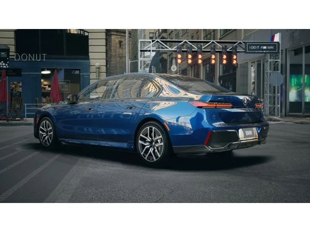 New 2026 Tanzanite Blue II Metallic BMW 760i xDrive image 2